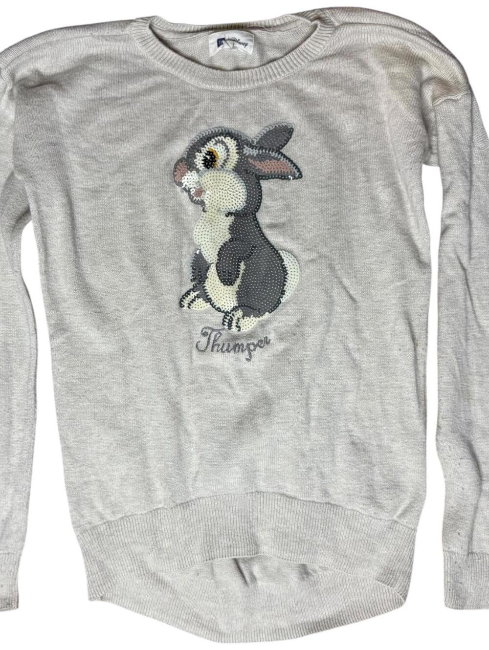 Disney x GAP Kids Thumper Sequin Sweater – Size XXL (Fits Adult XS)